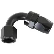 Aeroflow 200 Series PTFE 120° Hose End -16AN, AF204-16DBLK