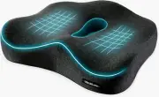 Memory Foam Seat Chair Cushion for Relieves Back Sciatica Pain Tailbone Pain...