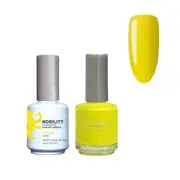 Lechat Nobility NBCS053 Yellow - UV LED Gel & Nail Polish Lacquer Duo 15ml