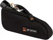 Protec Tenor Saxophone and Tuba Neoprene Mouthpiece Pouch, Black