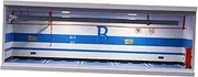 1/64 Vehicle Model Display Case Car Garage Display Case for Model Collectors Blue