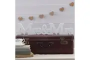 GingerRay: A Vintage Affair - Wooden Sign - Mrs and Mrs