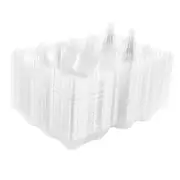36Pcs Egg Cartons Clear Plastic Egg Holder Storage Container Egg Tray for5111