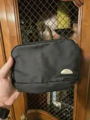 SAMSONITE Travel Bag TOILETRY ACCESSORIES COSMETICS Hanging Black Mesh Pocket 8”
