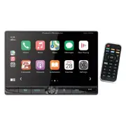 POWER ACOUSTIK 10.6" FLOATING DOUBLE-DIN RECEIVER w/APPLE CARPLAY & ANDROID AUTO