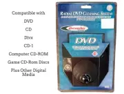 Radial DVD Cleaning System DVD CD Divx CD-1 CD-Rom & More