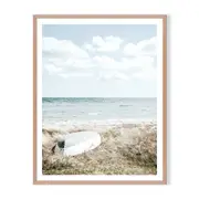 Windy Day Framed Printed Wall Art - Timber