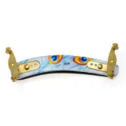 Kun Violin Shoulder Rest 4/4 - Style Icon - Peacock Feather (WAS $204)