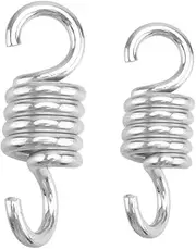 GANAZONO 2pcs Porch Swing Springs for Hammock Chair Swing Spring Hammock Chair Spring Deck Swing Spring Galvanized Iron