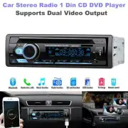 Car Stereo Bluetooth Player MP3 USB LCD Display Digital Clock Radio 1 Din CD DVD (for: Fiat)