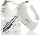 Electric Hand Mixer Blender with 5 Ultra Power Speed Control Compact Light White