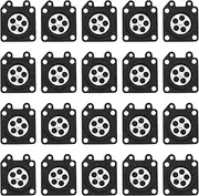 20PCS Carburetor Gasket Diaphragm 95-526-8 95-526-9 95-526 Compatible with Walbro WTA WY WA WT Series Carburetor Engines Parts