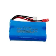 7.4V 18650 lithium battery 3000mah XH-3P/JST connector remote control car speedboat ship model electric toy lithium battery pack