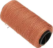 NOLITOY 1 Roll Durable Waxed Tuning Cable Practical Tuning Tool for Instruments Golden Orange String for Easy and Performance