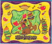 Scooby Doo Food Set of 2 Magnets Hanna-Barbera