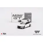 MINI GT 701 奧迪 ABT RS6-R 冰川白金屬色