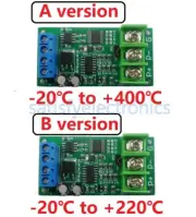 PT100 Thermocouple Temperature Detector RTD Sensor Converter RS485 Modbus Rtu