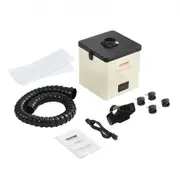 VEVOR Solder Fume Extractor, 100W Soldering Smoke Extractor with 3-Stage Filters, 240 m/h Strong Suction Smoke Absorber and Purifier for Soldering, E