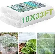 Garden Mesh Netting Barrier, Ultra Fine Plant Netting for Garden Protection, Garden Net Fruit Tree Netting for Vegetable Blueberry Bushes Live Plant Row Cover Screen Protection (3m x 10m)