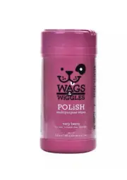 2 Wags & Wiggles Polish Multipurpose Wipes for Dogs | Clean & Condition Your.