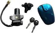 Motorcycle Lock Ignition Switch Lock Fuel 6 Wires Helmet Lock Electric Door Switch Fit for Suzuki EN125 125cc GSX125 150 150cc