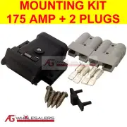 ANDERSON PLUG MOUNTING KIT 175A & 2 PLUGS MOUNT SYSTEM COVER DUST CAP EXTERNAL