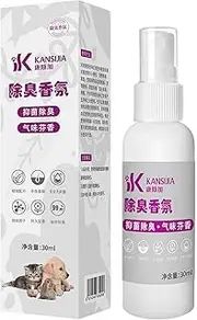 Odor Eliminating Spray - 30ml Dog Spray Deodorizer Perfume - Natural Long Lasting Scented Body Spray, Refreshing Pet Supplies, Dog Perfume Spray for Home, Puppies, Dogs