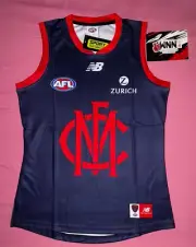 Melbourne DEMONS MFC AFL Jersey / Guernsey *Large* QLD Seller