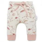 Aster & Oak Native Flora Harem Pants - Antique White