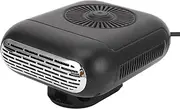 Small Space Heater, 12V 360 Degree Adjustable 2 Level Temperature Quiet Vehicle Portable Car Heater Electric Small Heater for Workshops Factories Workplaces