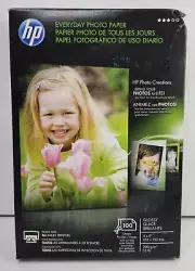 HP Q5540A Everyday Glossy Photo Paper 100 Sheets 4 x 6" for InkJet Printer