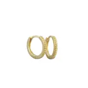 ANYCO Earrings Gold Plated Minimalist Chic Bohemian Beads Ear Buckle For Women Girl Teen Chic Fashion Stylish Accessories Jewelry Gifts