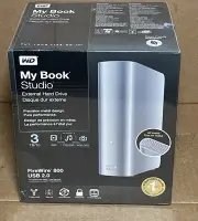 NEW WD My Book Studio 3TB USB 2.0 FireWire 800 Desktop External Hard Drive