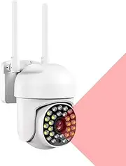 WiFi Camera - Outdoor Security Camera with Full Color and duall Light Night Vision | Waterproof Two-Way Voice Full WiFi Security Camera | Detection Motion Tracking for Panoramic Protection