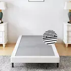 Box Springs Twin 4 Inch, 1500Lbs Heavy Duty Metal Frame Mattress Foundation, Non
