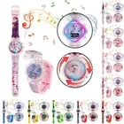 Spiderman Hulk Frozen Mario Car Flashing Light Up Musical 3D Glow Digital Watch~