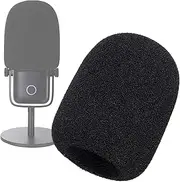 YOUSHARES Windscreen for Elgato Wave 1 Microphone - Professional Mic Foam Covers Pop Filter Compatible with Elgato Wave:1 Streaming Microphone to Blocks Out Plosives by