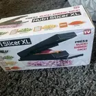 Nutrislicer XL Vegetable Chopper with Container, 2 in 1 Mandoline Slicer Vege...