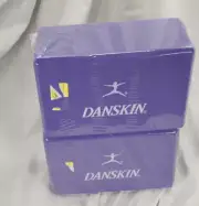 Danskin - Purple Foam Yoga Blocks Sealed SET OF 2 SEALED
