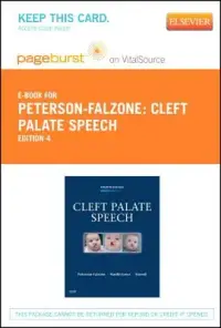 在飛比找博客來優惠-Cleft Palate Speech Pageburst 