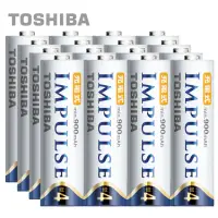 在飛比找momo購物網優惠-【日本製TOSHIBA】IMPULSE高容量低自放電電池(9