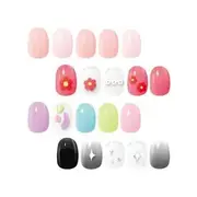 WAKEMAKE - Gel Nail Sticker Easy Fit+ - 10 Types #05 Redish Tomato