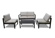 RIVADAVIA 4 Piece Outdoor Lounge Setting