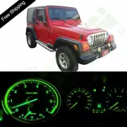 Green LED Instrument Dash Gauge Cluster Light Bulb Kit For 1997-06 Jeep Wrangler (for: Jeep)