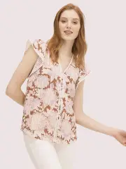 exotic bloom burnout top