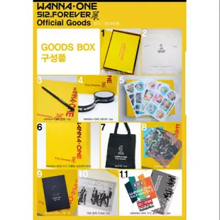 WANNA·ONE 512展官方周邊拆售