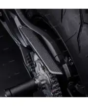 LIGHTECH Carbon Chain Cover - Matt CARM1012M for Mv Agusta Rivale 800 2014 2016