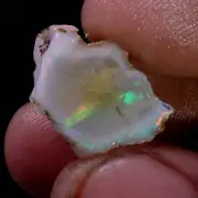 10.60 Cts Ethiopian "Play-Of-Color" Fire Opal Rough Natural Gemstone USA DEALER