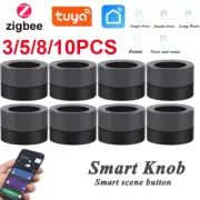 Zigbee Smart Knob Switch Tuya Smart Home Wireless Scene Remote Switch Button