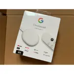 GOOGLE CHROMECAST (支援GOOGLE TV) 4K版本  白色